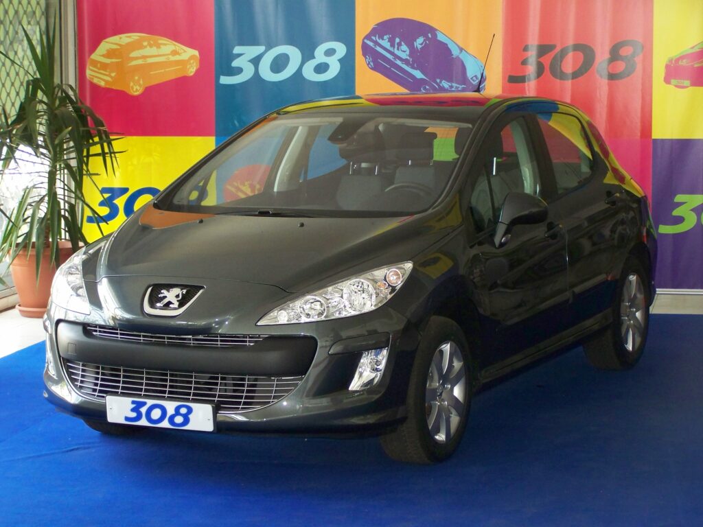 Peugeot 308 - Photo Wikimedia Commons